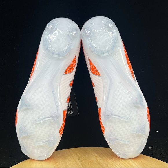 Nike By You Mercurial SuperFly 9 FG Men's Cleats (Orange/Blue/White) DX3346-900 - Picture 9 of 11